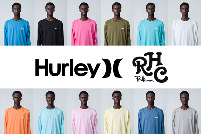 12色から選ぶHurley for RHC