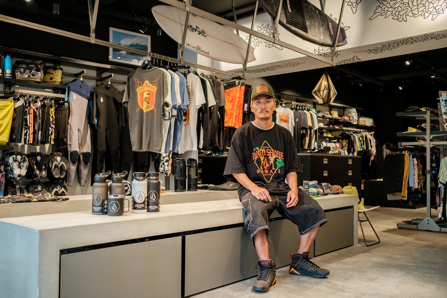 「ブランドの精神“True To This”が このお店に息づいている」                                                            ──  脇田泰地さん（Volcom Store Shibuya）